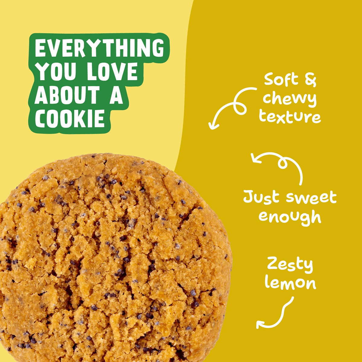 Skout Organic - Skout Organic Lemon Poppyseed Soft Baked Cookies