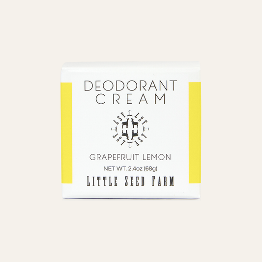 Little Seed Farm - Grapefruit Lemon Deodorant Cream