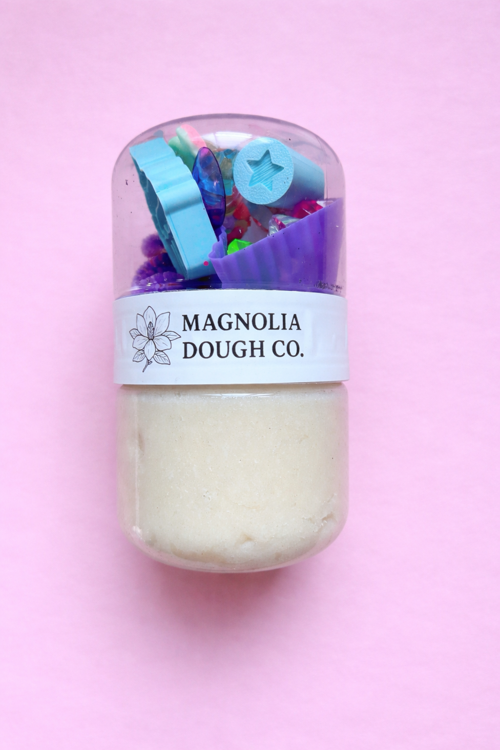 Magnolia Dough Co. - Kids Sensory Play Dough Jar | Baking Sensory Jar 