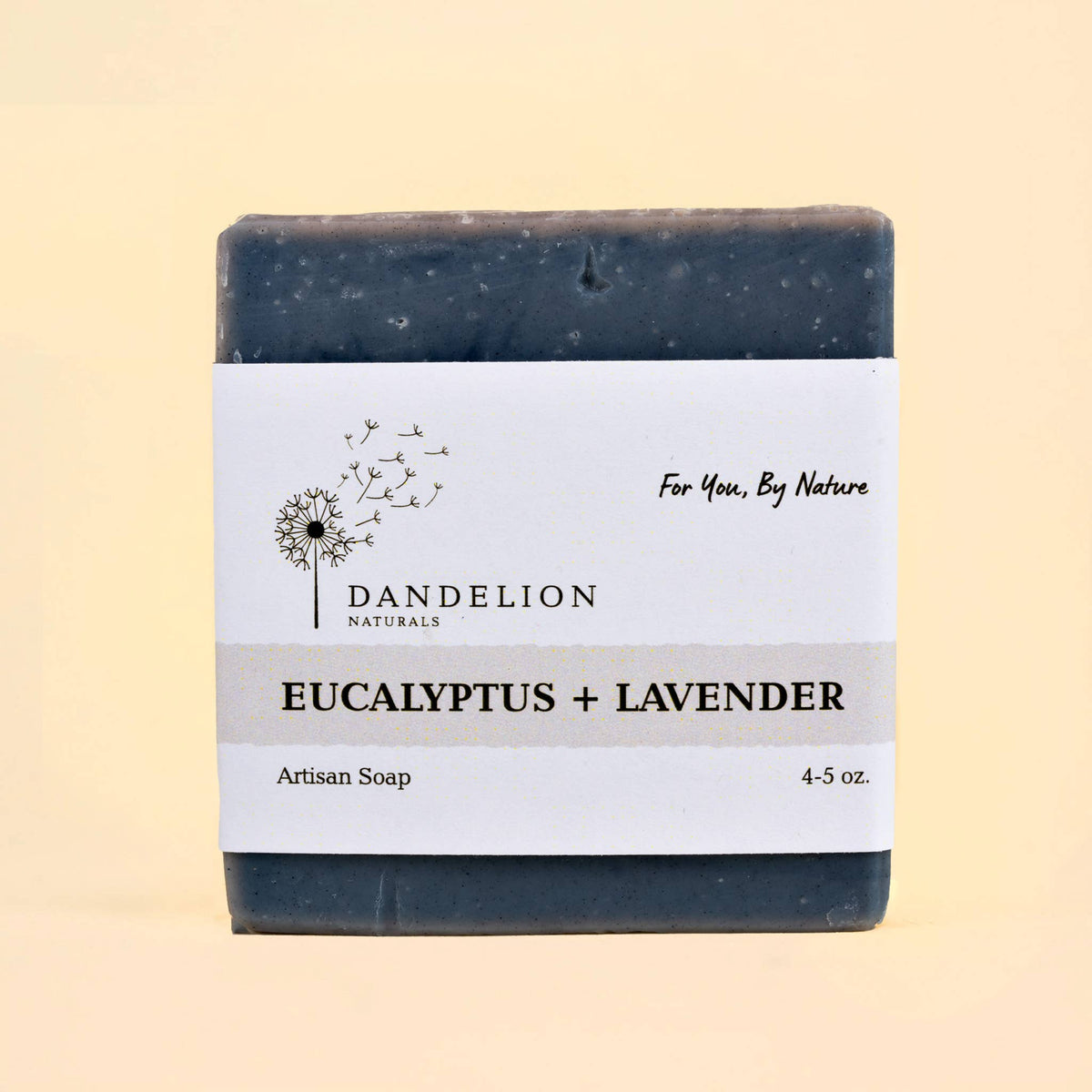 Dandelion Naturals - Eucalyptus Lavender Bar Soap | Essential Oil Only Soap Bar