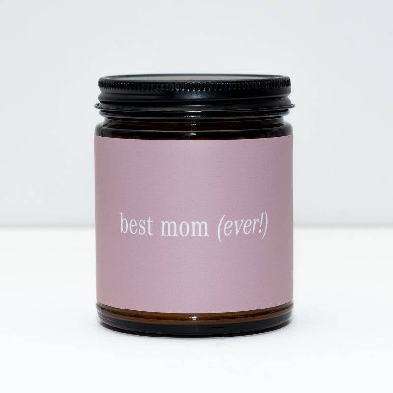 Fontana Candle Co. - Best Mom Ever Beeswax & Essential Oil Celebrate Jar Candle