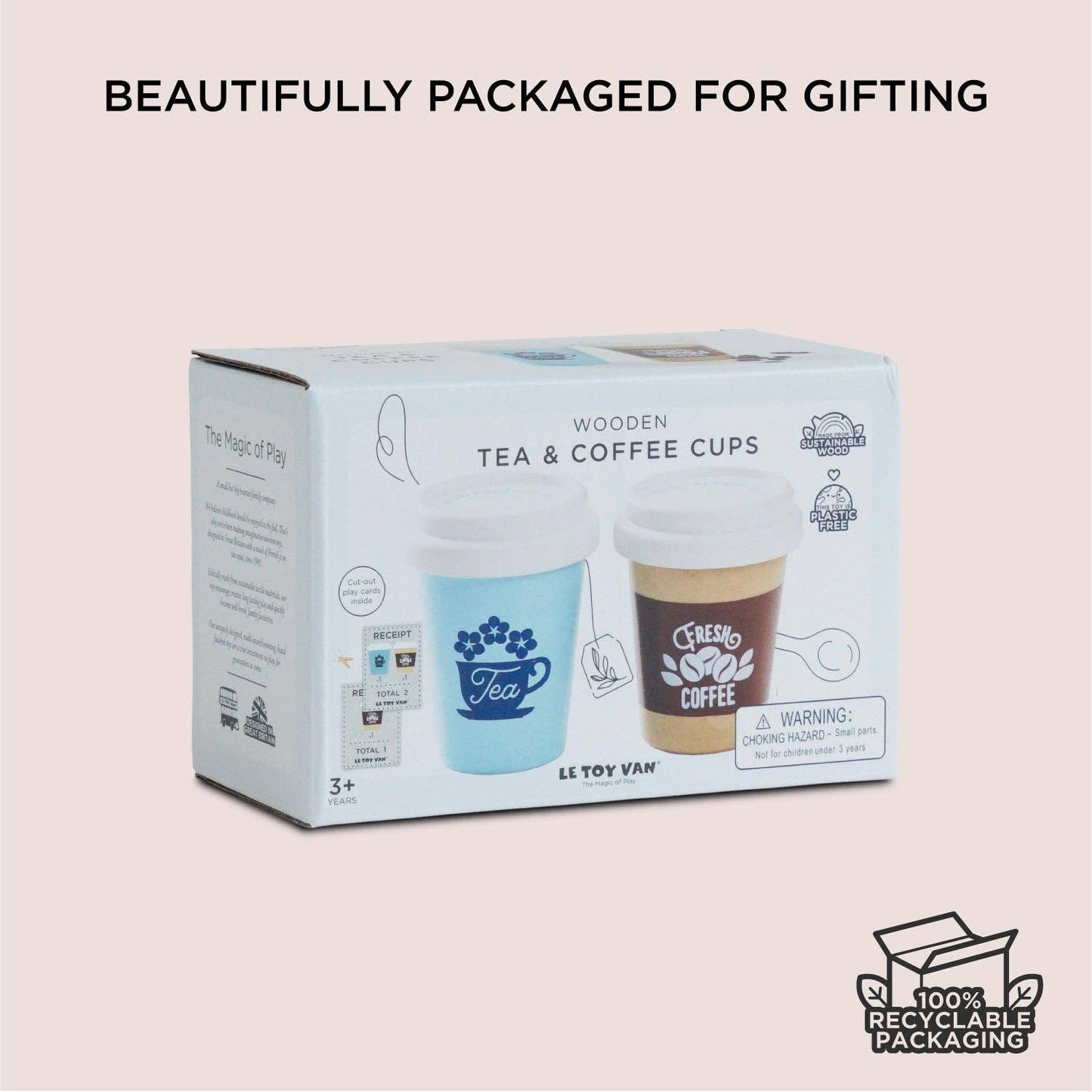 Le Toy Van, Inc. - Tea & Coffee Reuseable Eco Cups