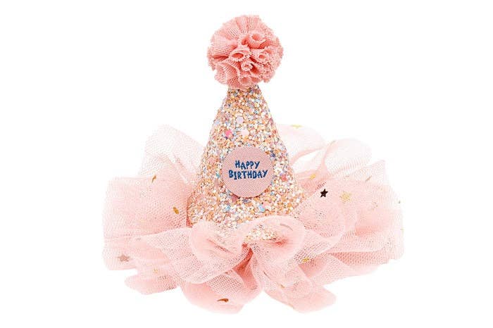 Speedy Monkey - Birthday hat hair clip in giftbox-Costume Accessory for Kids - Carnival & Festive Use