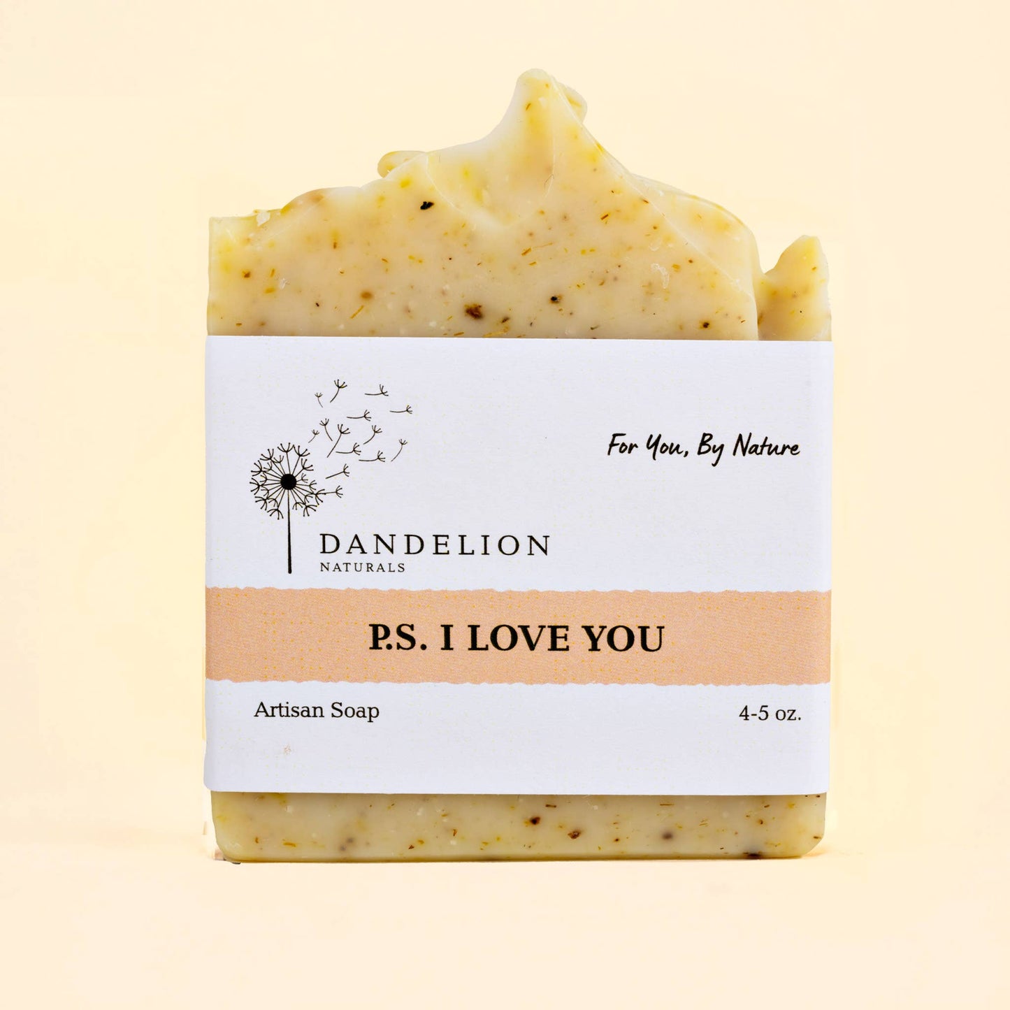 Dandelion Naturals - PS I Love You Bar Soap, Lavender, Clary Sage, Juniper, Mint