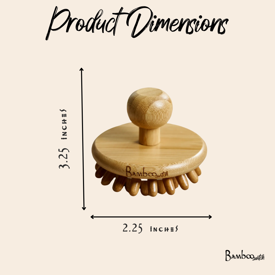 Bamboo Switch - Bamboo Stimulating Scalp Massager | Earth Day Bestseller