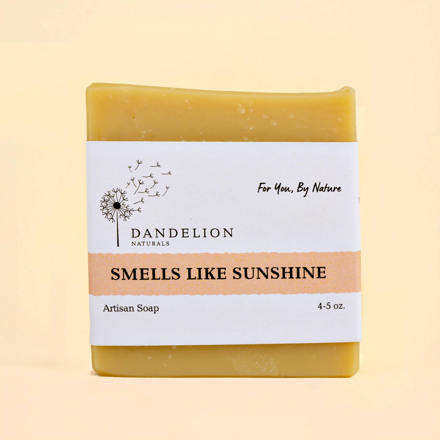 Dandelion Naturals - Smells Like Sunshine Bar Soap | Grapefruit Orange Lemon Soap