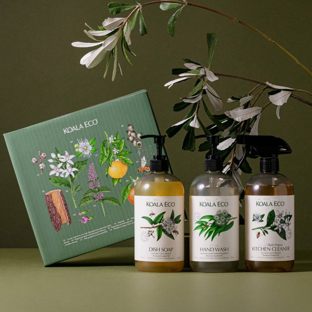 Koala Eco - Nature Studies Gift Set | for a clean home, body & mind 