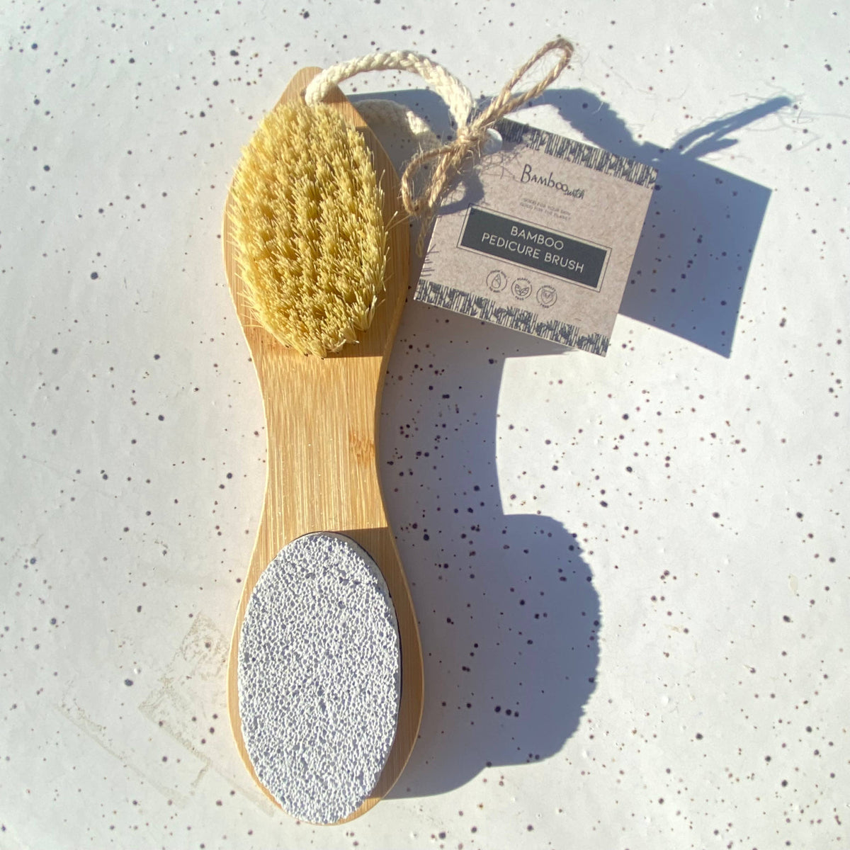 Bamboo Switch - Bamboo Exfoliating Foot Pedicure Tool | Summer Bestseller