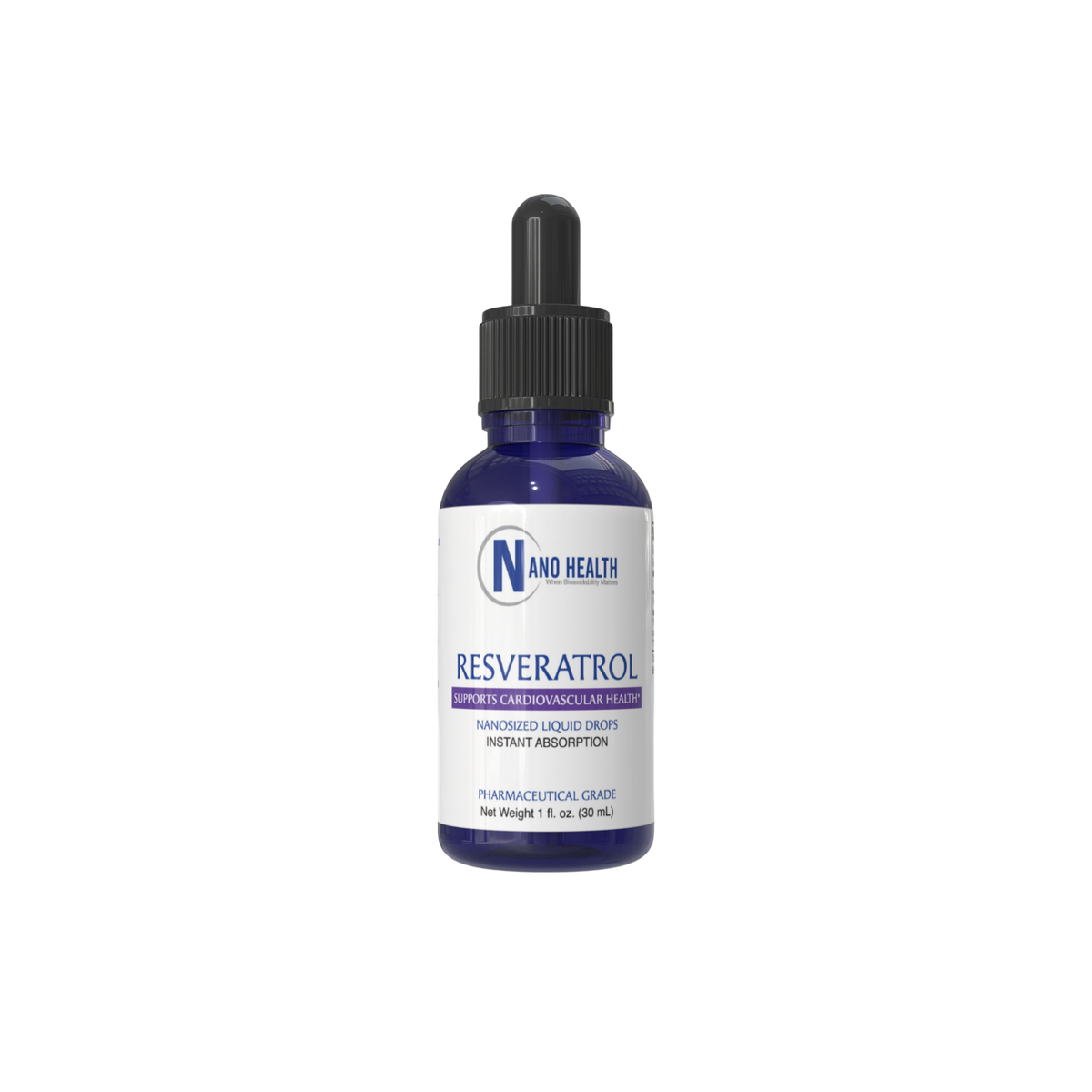 Nanoceutical Solutions - Nano Resveratrol Oral Supplement/Vitamin