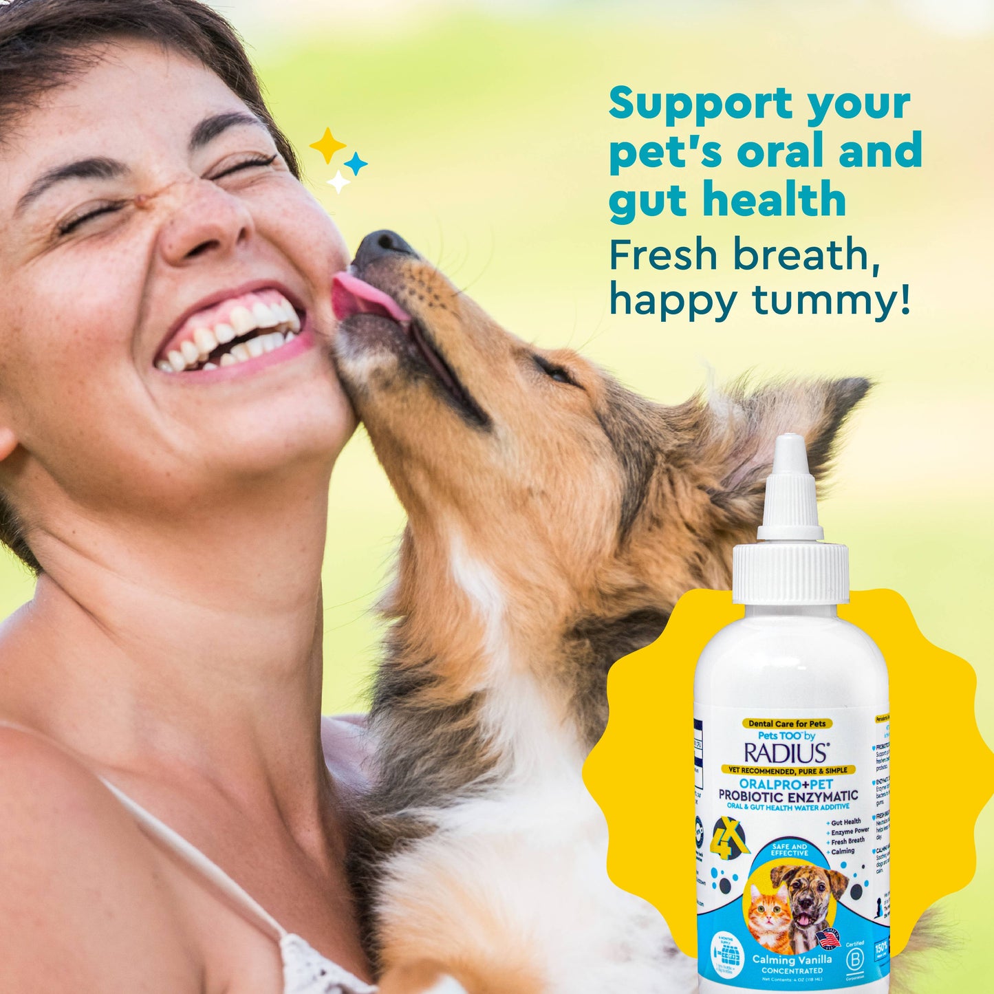 RADIUS - OralPro+ Pet Probiotic Enzymatic Water Additive