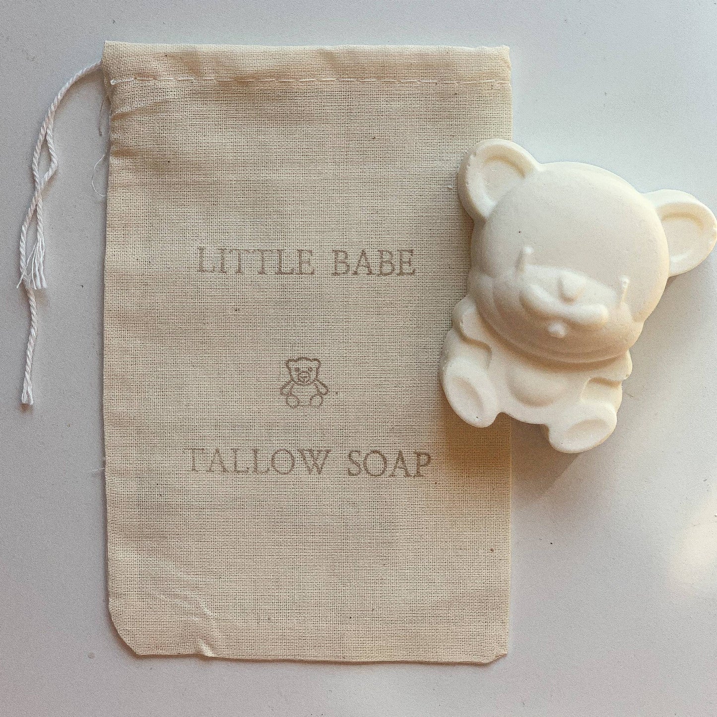 Dandelion Naturals - Teddy Bear Tallow Soap | Animal Soap Bars | Tallow Bar Soap