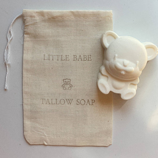 Dandelion Naturals - Teddy Bear Tallow Soap | Animal Soap Bars | Tallow Bar Soap