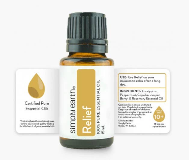Simply Earth - Relief Essential Oil Blend