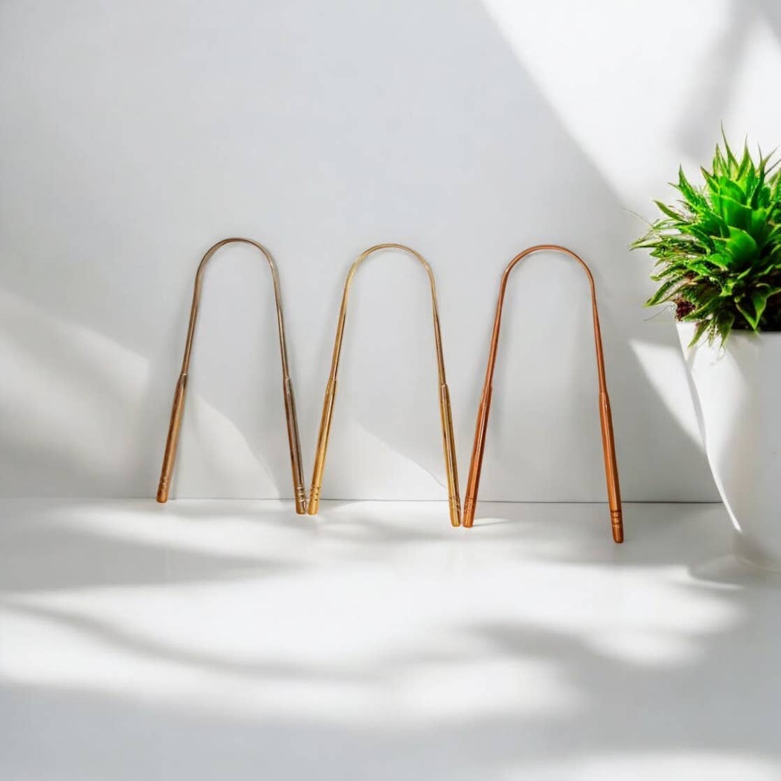 Bamboo Switch - Stainless Steel Tongue Scraper | Dental Bestseller
