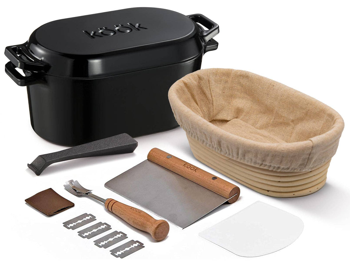 Kook - Sourdough kit- Dutch Oven and Proofing Set