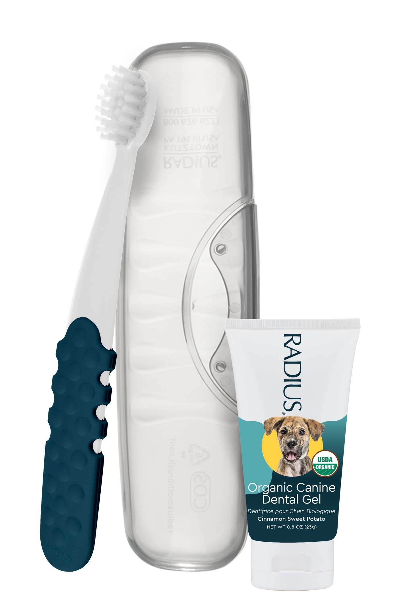 RADIUS - Canine Organic Dental Solutions Kit, Adult