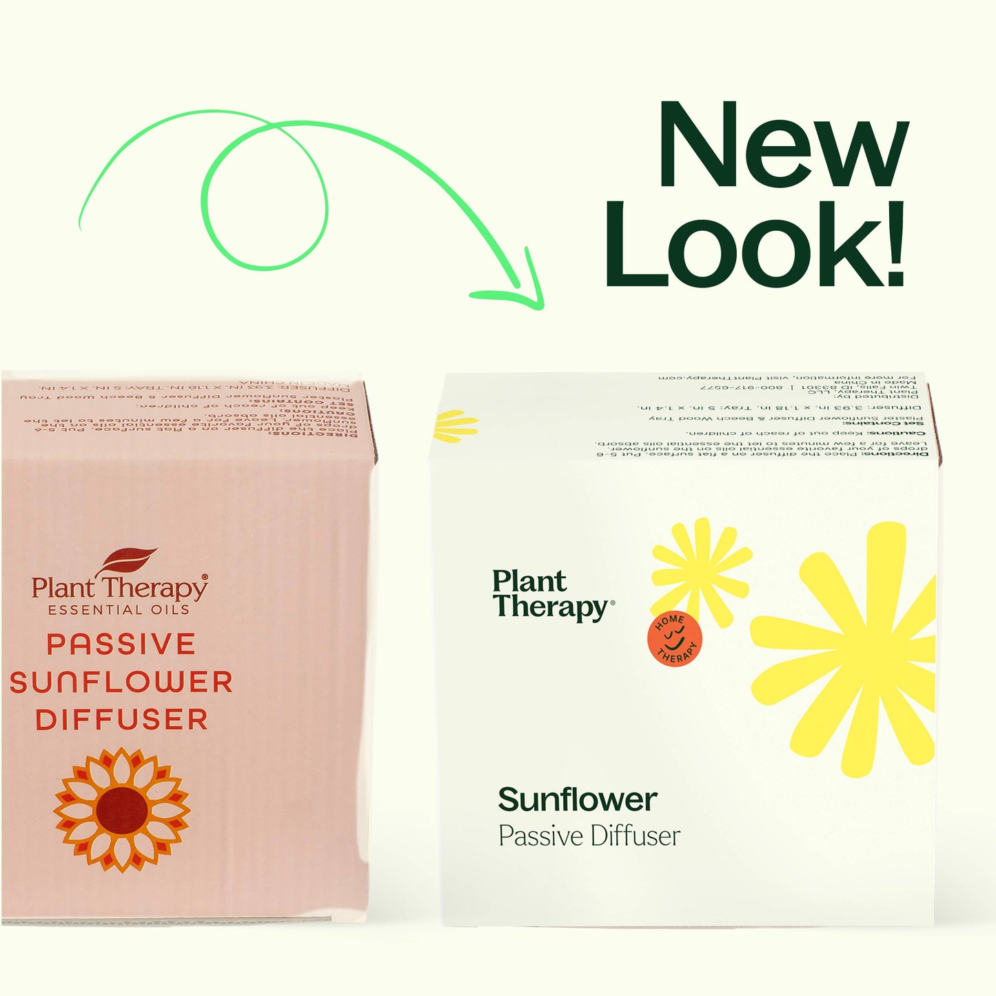 Plant Therapy - Passive Sunflower Essential Oil Diffuser