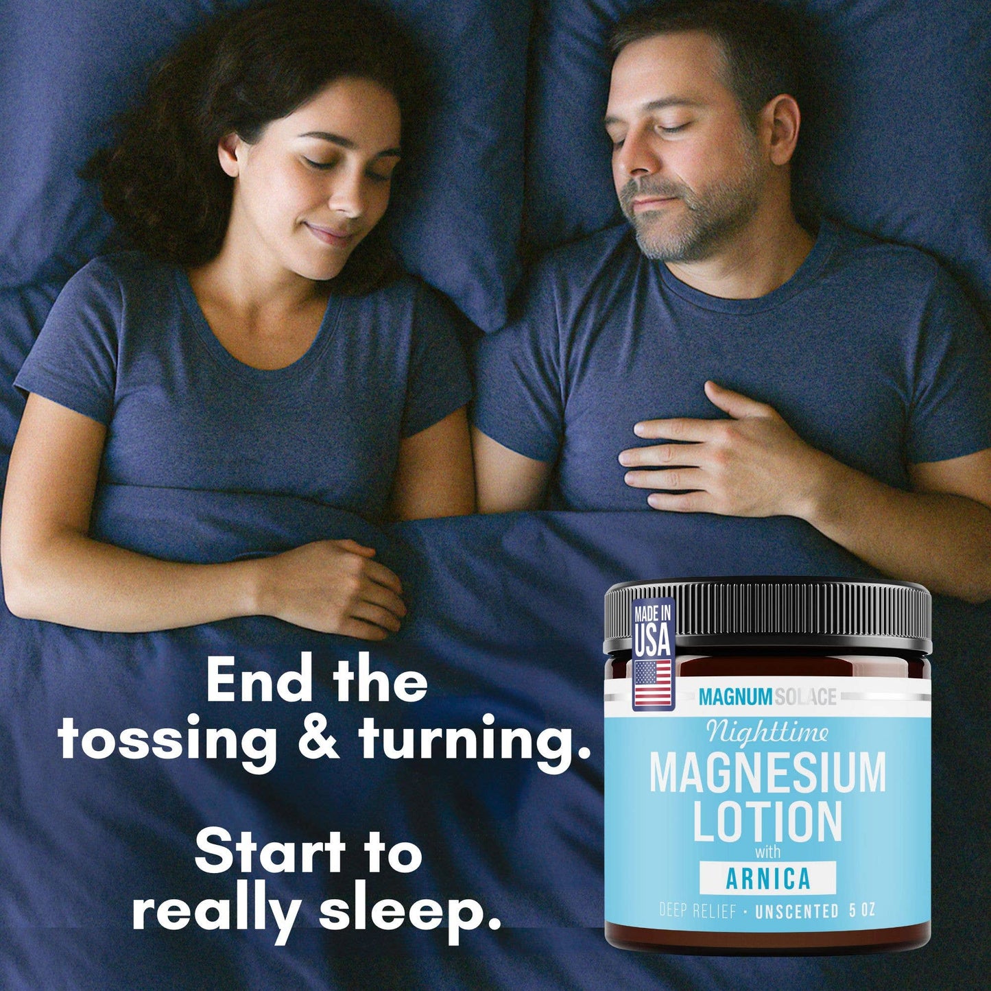 Magnum Solace - Nighttime Magnesium Lotion with Arnica