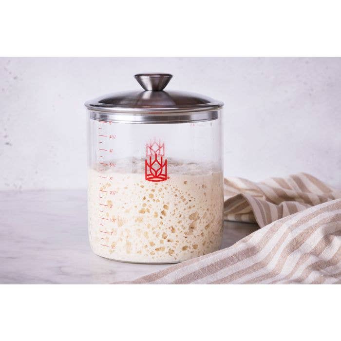 HIC - Harold Import Co. - Glass Sourdough Storage Crock