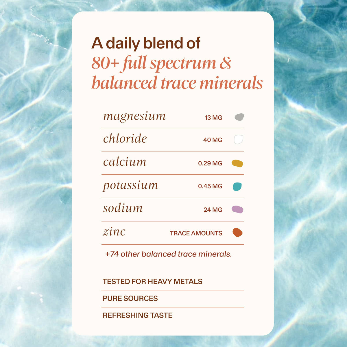 Mayu Water - Trace Mineral Drops