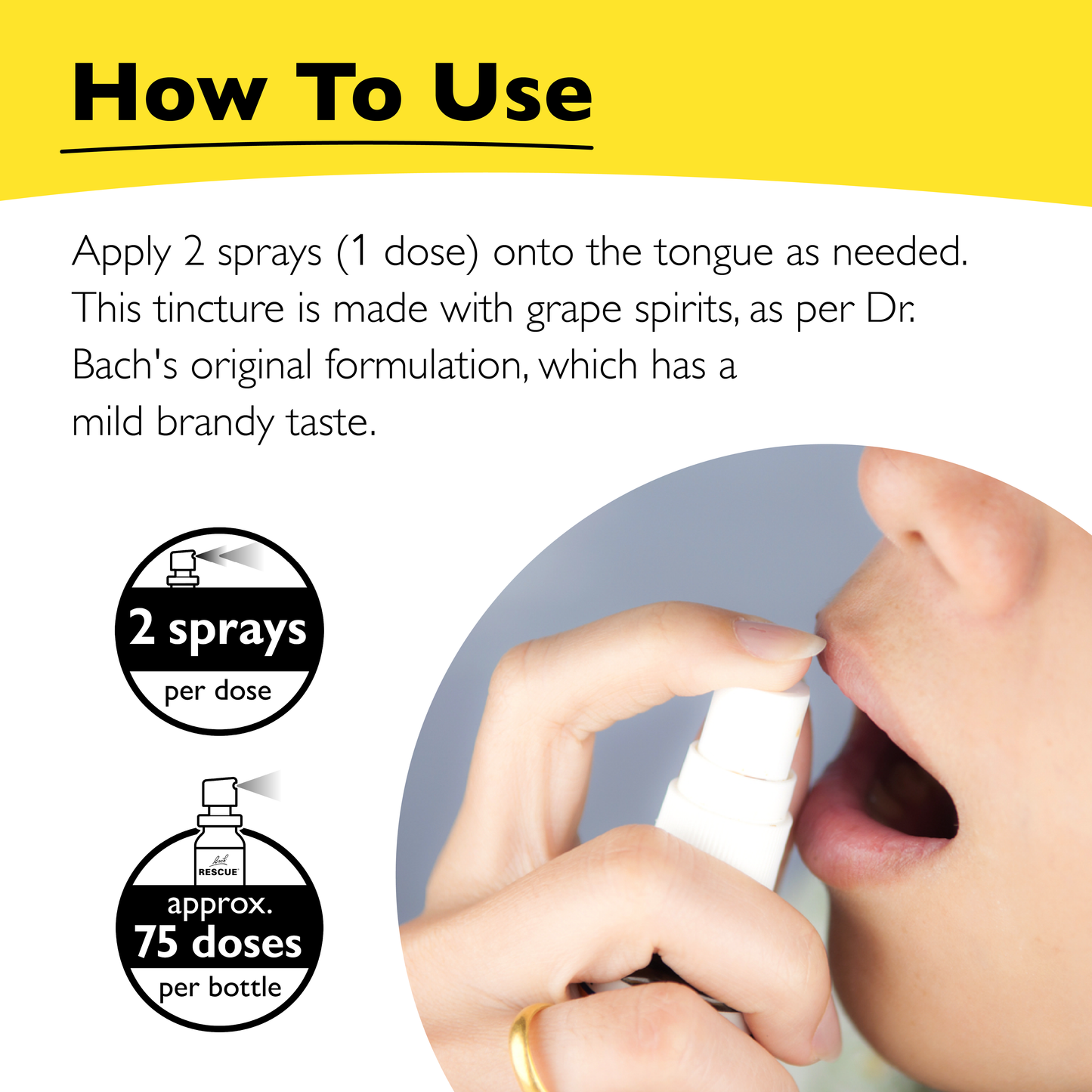 RESCUE & Bach Original Flower Remedies - Bach Rescue Remedy Natural Stress Relief Spray