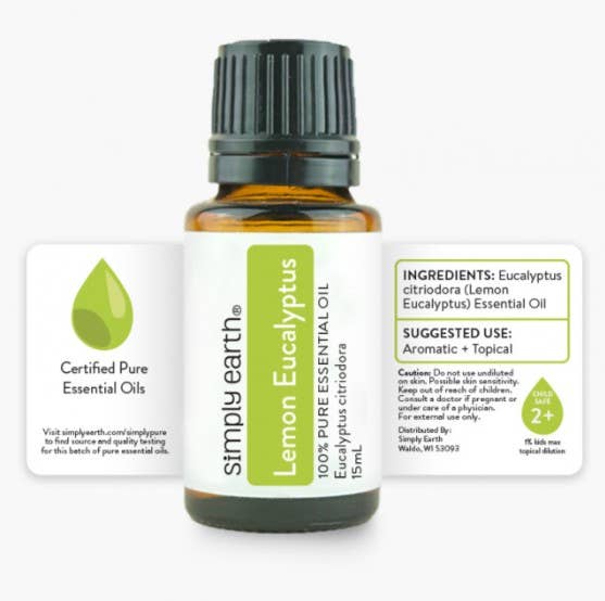 Simply Earth - Lemon Eucalyptus Essential Oil
