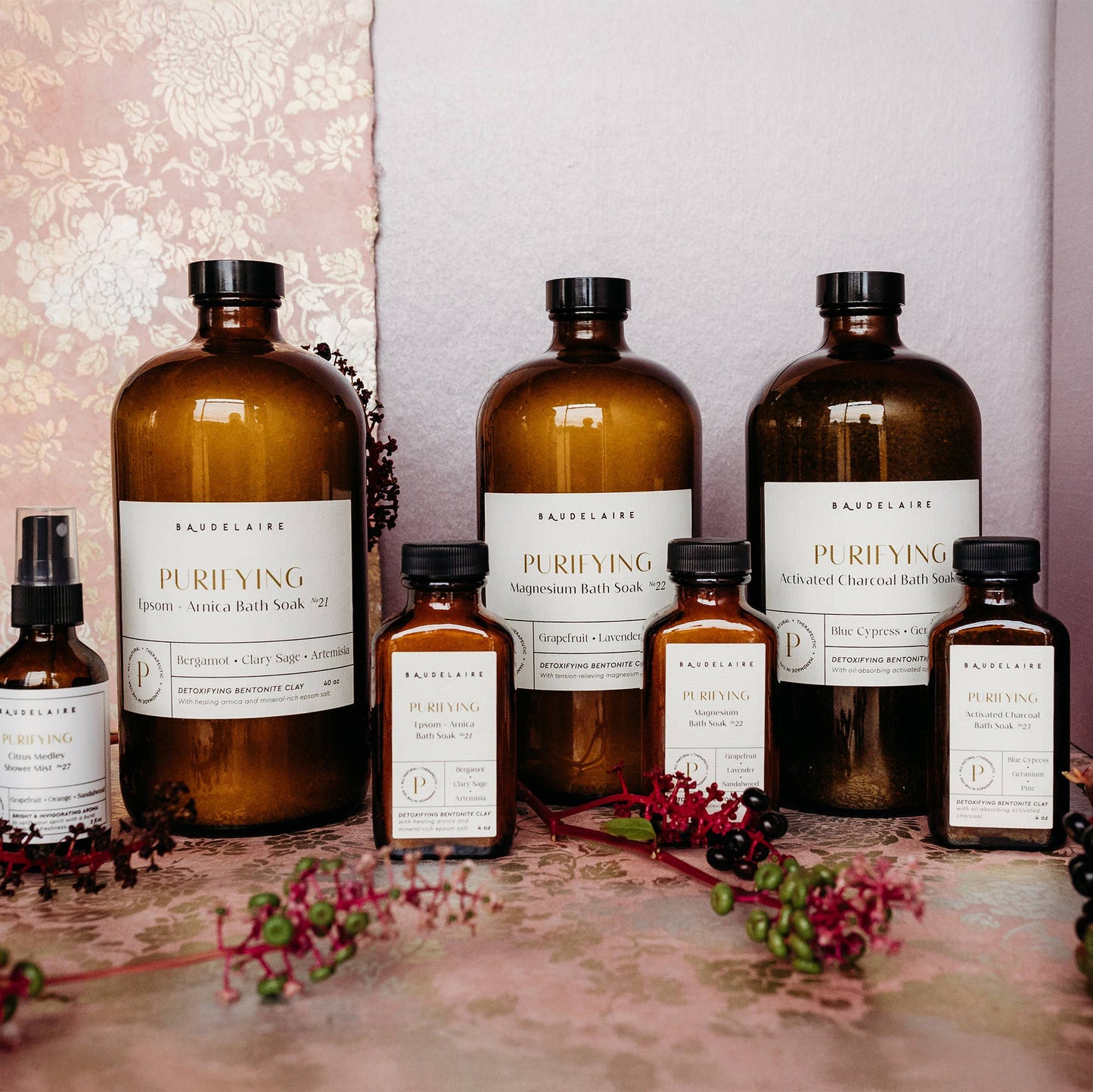 Baudelaire - PURIFY – Epsom + Arnica Soak 40oz