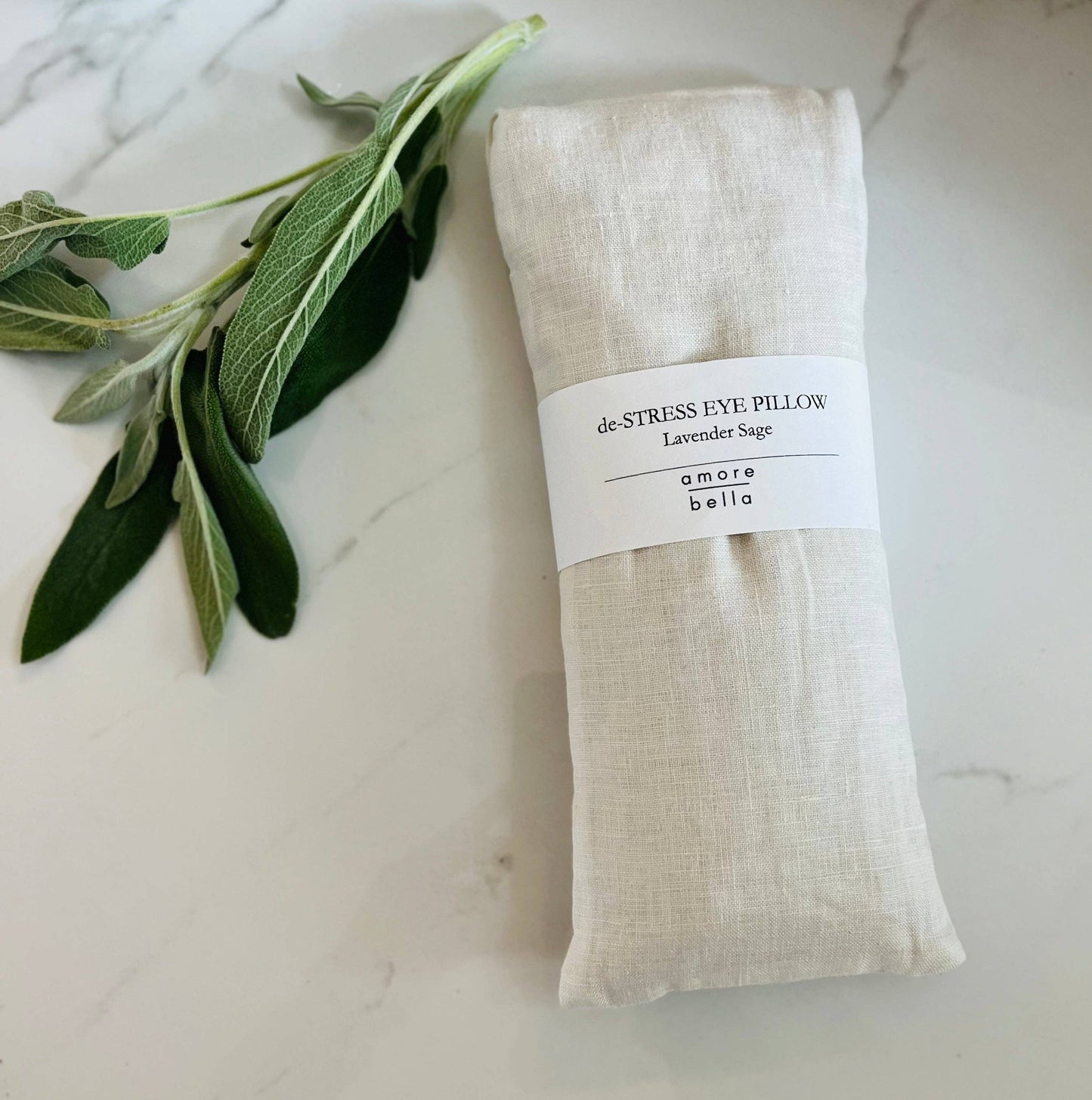 Amore Bella - De-STRESS Eye Pillow - Lavender & Sage