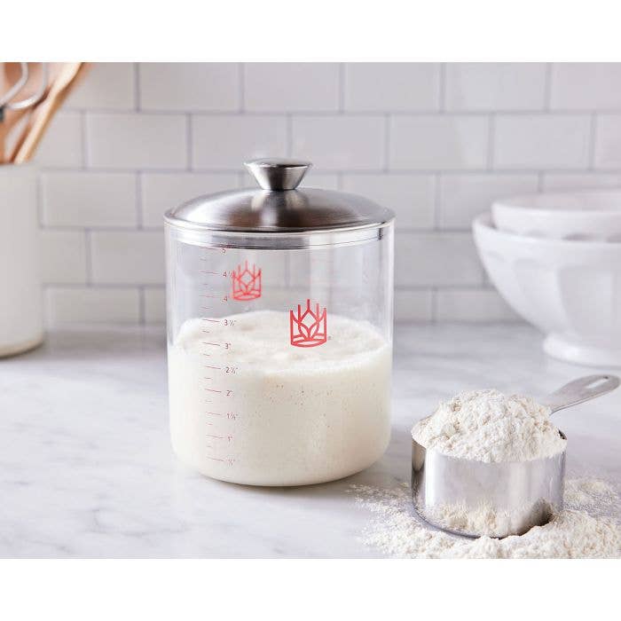 HIC - Harold Import Co. - Glass Sourdough Storage Crock