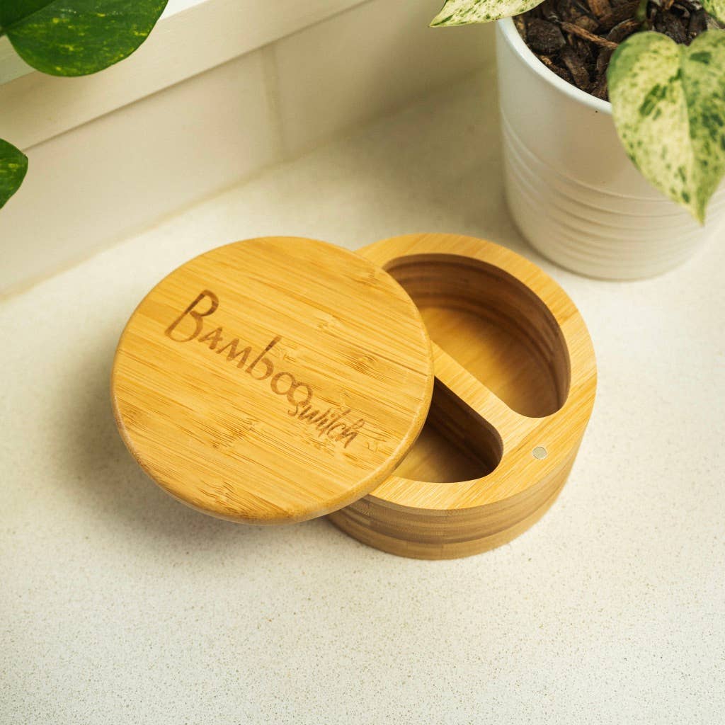 Bamboo Switch - Bamboo Salt and Pepper Storage Container