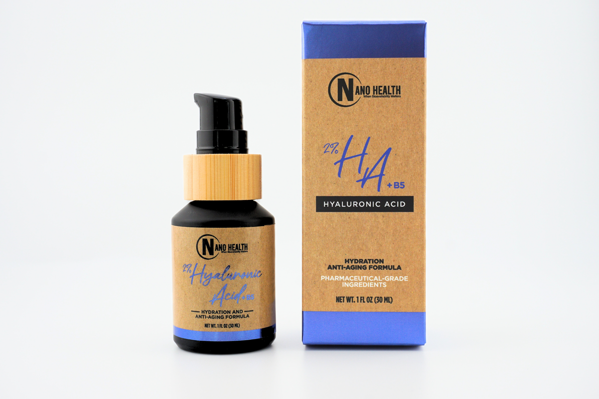Nanoceutical Solutions - Nano Hyaluronic Acid 2% +B5