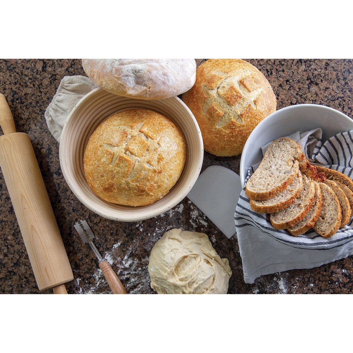 HIC - Harold Import Co. - Brotform Bread-Proofing Basket