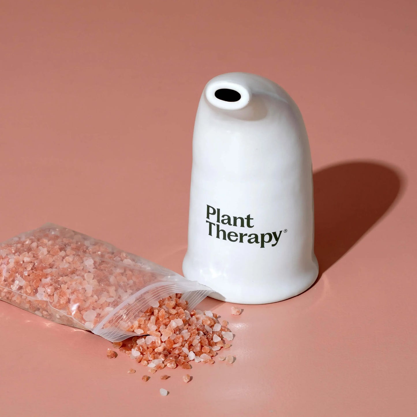 Plant Therapy - Himalayan Salt Inhaler with Pink Salt for Easy Breathing