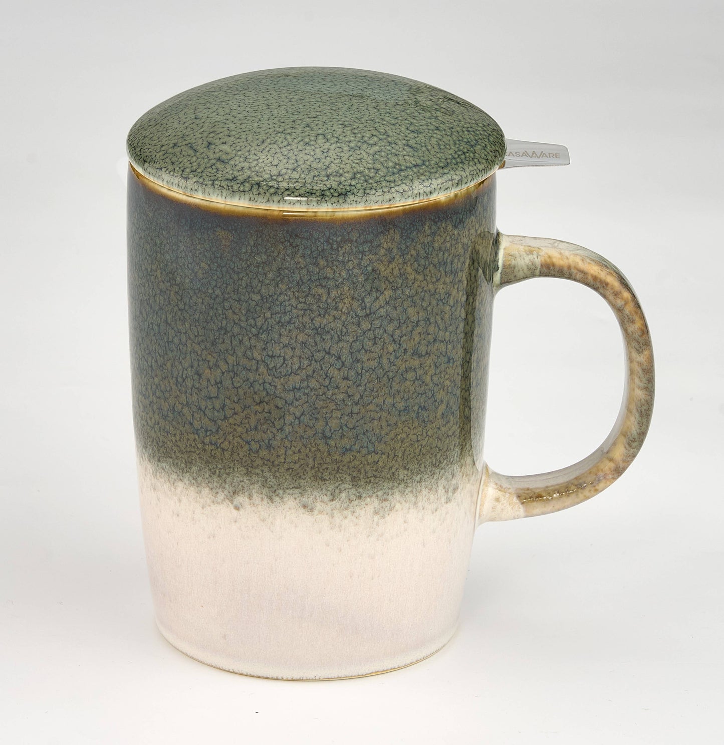 CasaWare - 16 oz Tea Infuser Mug CLOUD