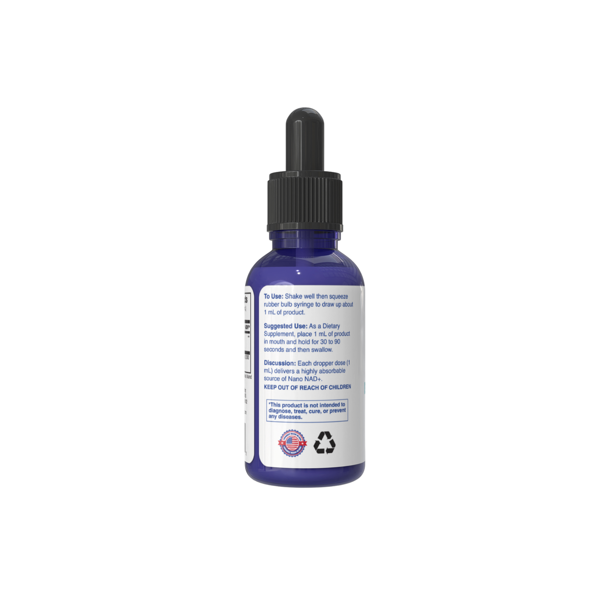 Nanoceutical Solutions - Nano NAD+ Oral Supplement for Energy Boost