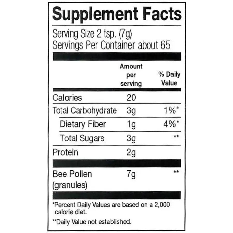 Frontier Co-op Bee Pollen Granules