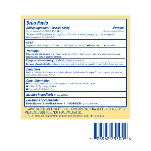 Ferrum Phosphoricum 30C Multi-Pack
