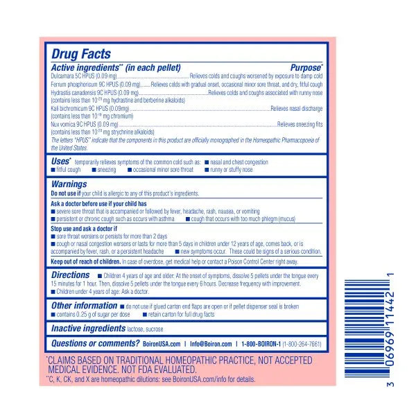 Chestal® Kids Cold & Cough Meltaway Pellets