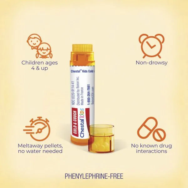 Chestal® Kids Cold & Cough Meltaway Pellets