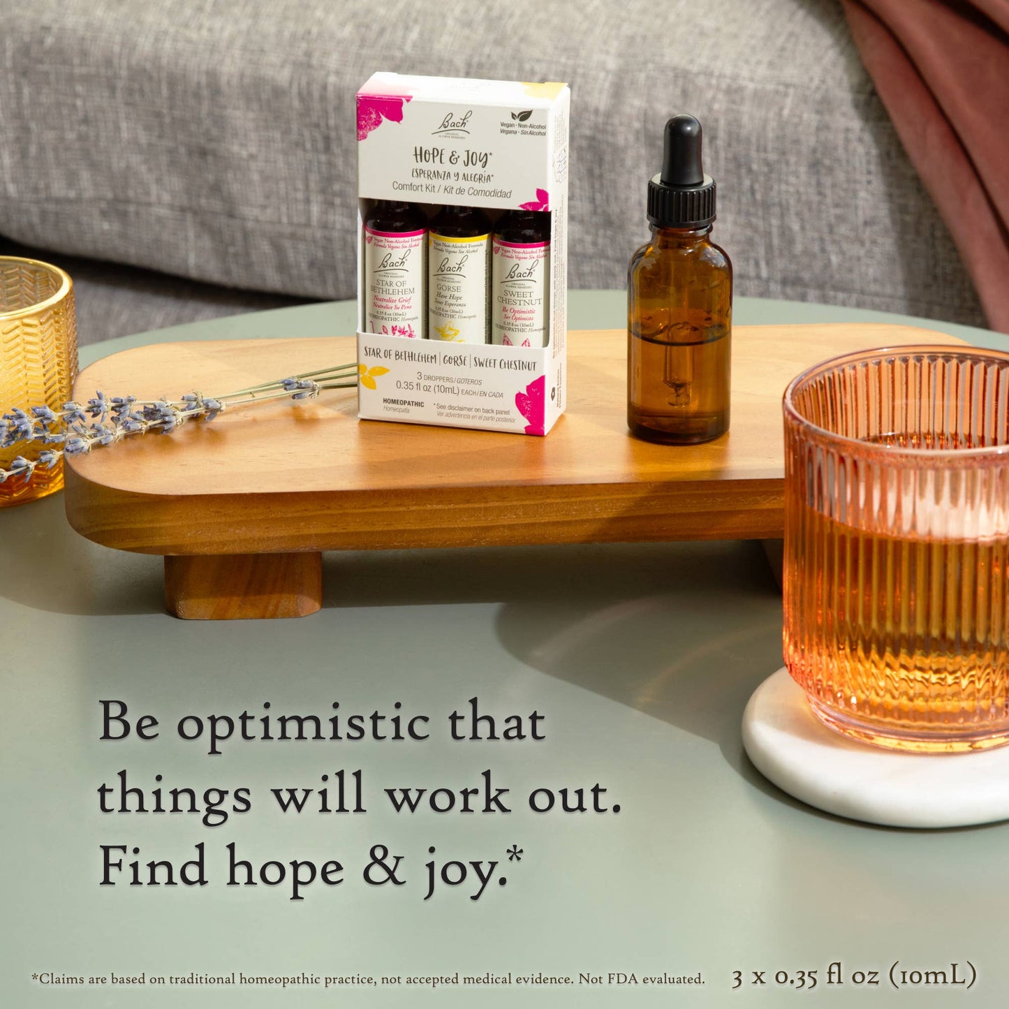 RESCUE & Bach Original Flower Remedies - Bach Original Flower Remedies, Hope & Joy Trio Kit