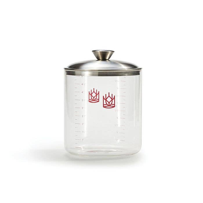 HIC - Harold Import Co. - Glass Sourdough Storage Crock