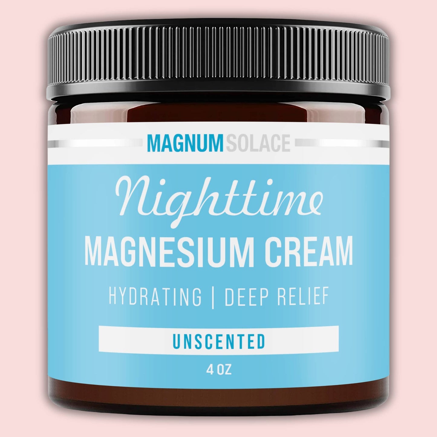 Magnum Solace - Nighttime Magnesium Cream: Unscented