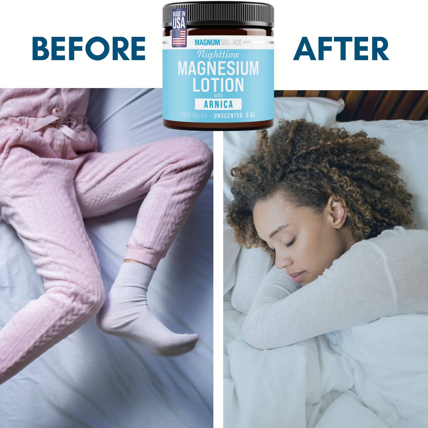 Magnum Solace - Nighttime Magnesium Lotion with Arnica
