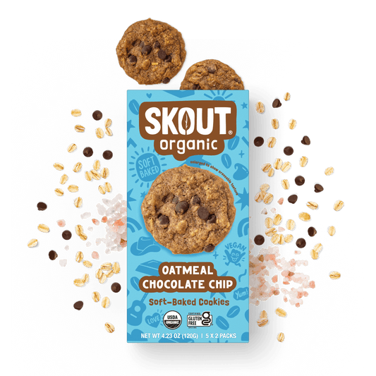Skout Organic - Skout Organic Oatmeal Chocolate Chip Soft Baked Cookies