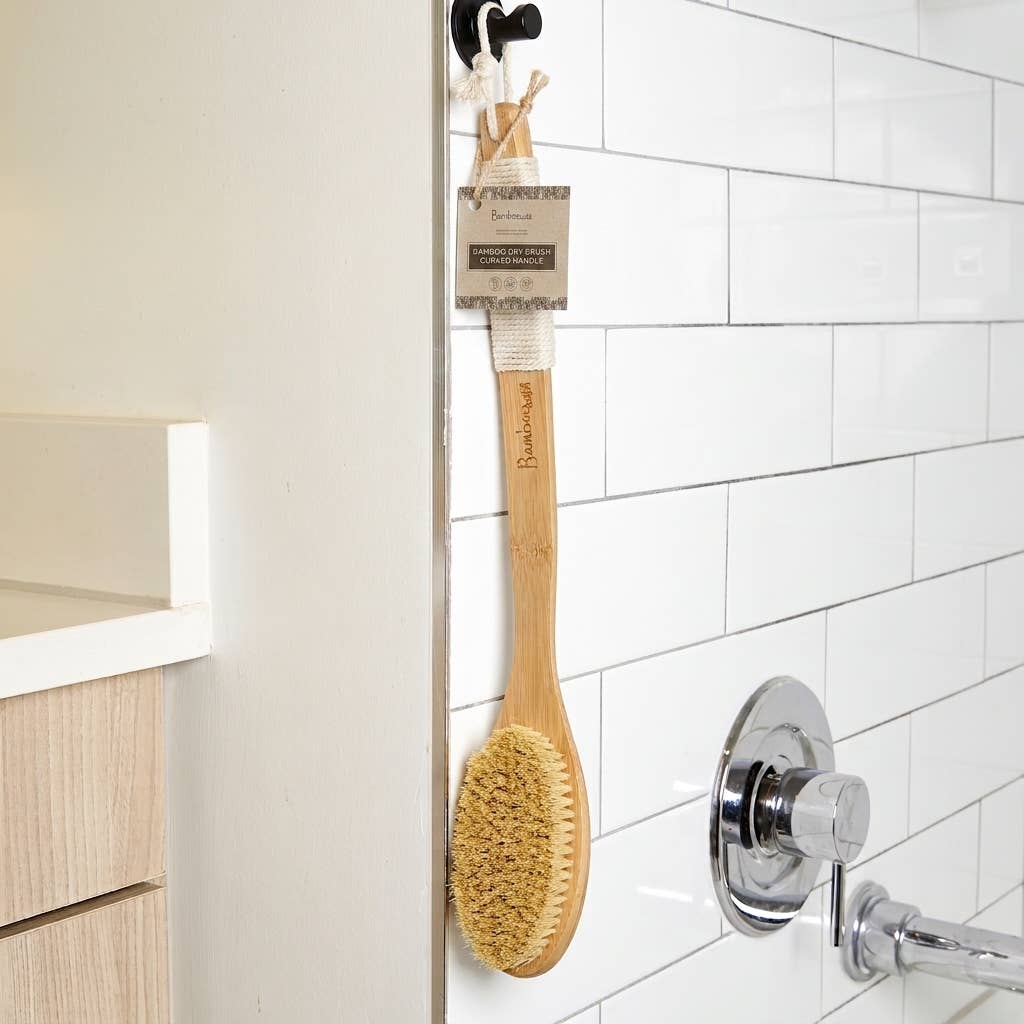Bamboo Switch - Curved Bamboo Dry Brush