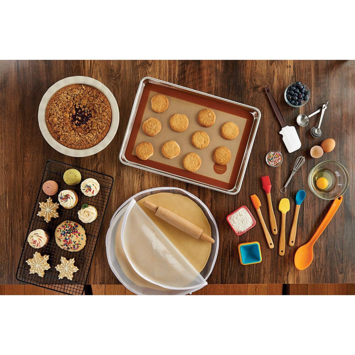 HIC - Harold Import Co. - Mrs. Anderson's Baking Non-Stick Silicone Baking Mat
