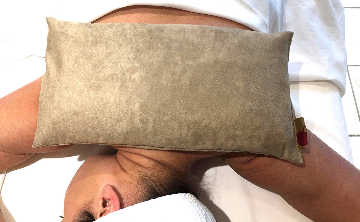 Hot Cherry Pillows - 7SU Large Rectangular, Unwrapped for Spa Treatments