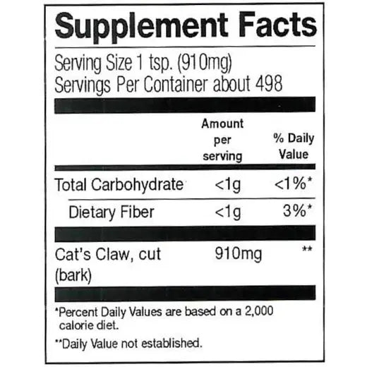 Frontier Co-op Cat's Claw Bark, Cut & Sifted