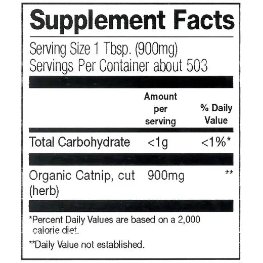 Frontier Co-op Catnip Herb, Cut & Sifted, Organic