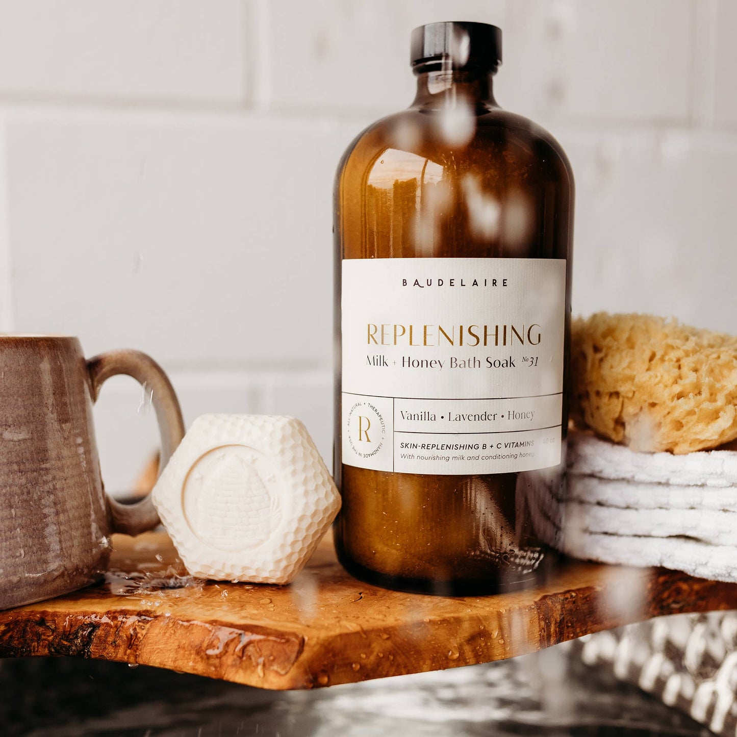 Baudelaire - REPLENISH – Milk + Honey Soak 40oz